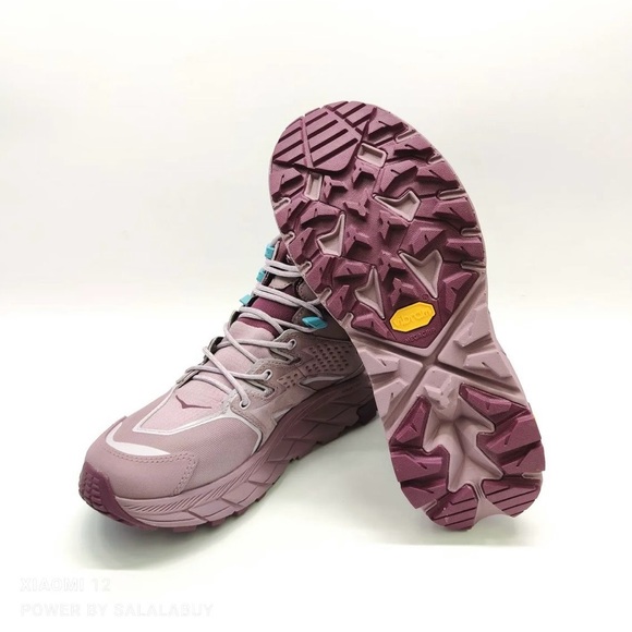 HOKA Anacapa Mid Waterproof Leather Hikers: Women’s Size US 9.5/EU 42 - Picture 3 of 3